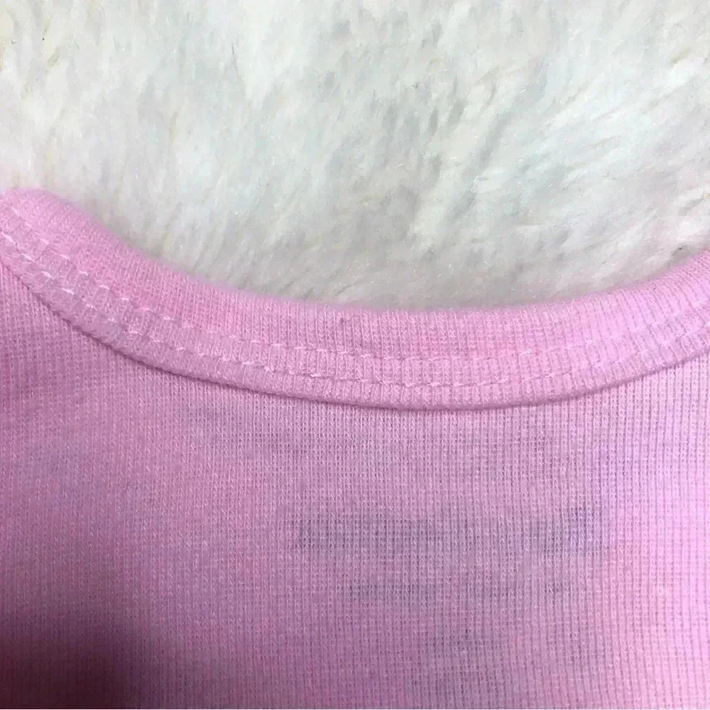 Juicy Couture Diaper Shirt  Onesie Pink Heart / Floral Size 0-3 Months - Picture 14 of 16